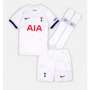 Tottenham Hotspur Hjemmebanesæt Børn 2023-24 Kort ærmer (+ korte bukser)